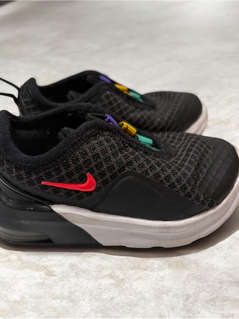 Nike Air Max Motion 2 Black AQ2744-009 Baby Unisex Toddler Size 4C - Picture 3 of 14